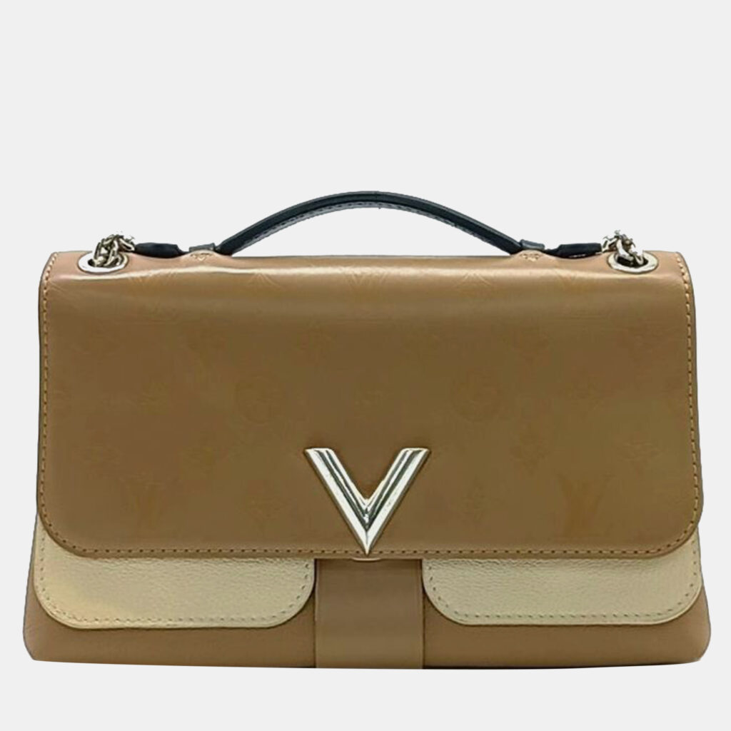 luxury-women-louis-vuitton-used-handbags-p945761-001 Louis Vuitton Beige/Ivory Very Chain Shoulder Bag