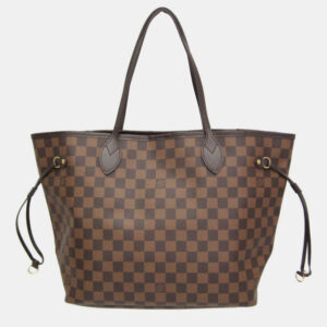 Louis Vuitton Brown Canvas MM Neverfull Tote