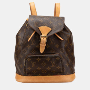 Louis Vuitton Brown Monogram Montsouris MM Backpack