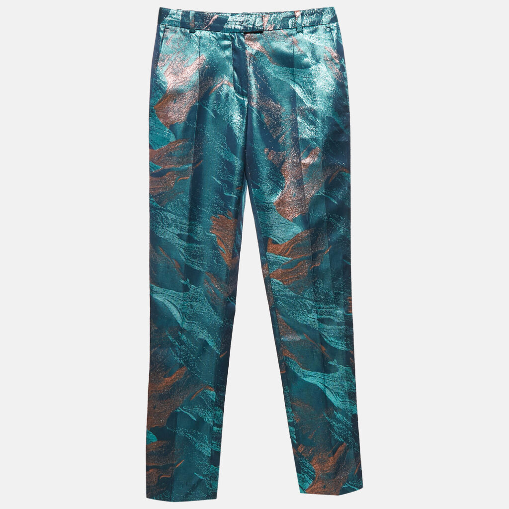 luxury-women-maje-new-clothes-p1096928-004 Maje Multicolor Lurex Trousers XS