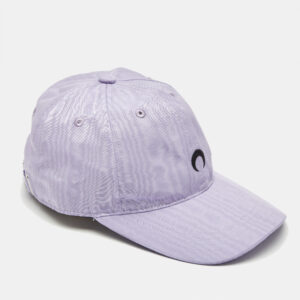 Marine Serre Lilac Moir&eacute; Branded Cap 60