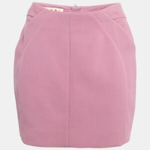 Marni Pink Cotton Mini Skirt M