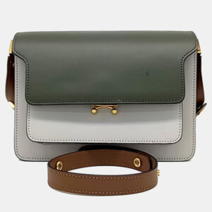 Balenciaga White Leather Hourglass Top Handle Bag S