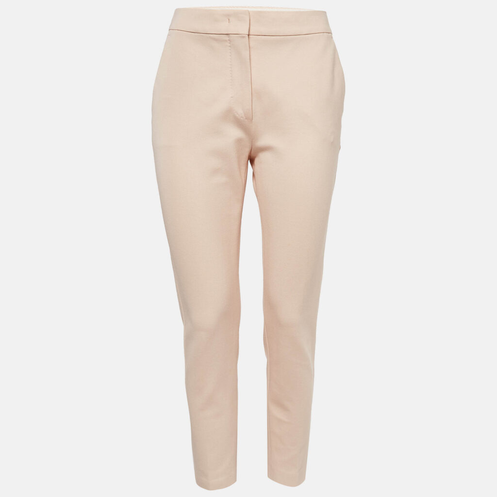 luxury-women-max-mara-used-clothes-p1041447-001 Max Mara Pink Jersey Pegno Trousers S