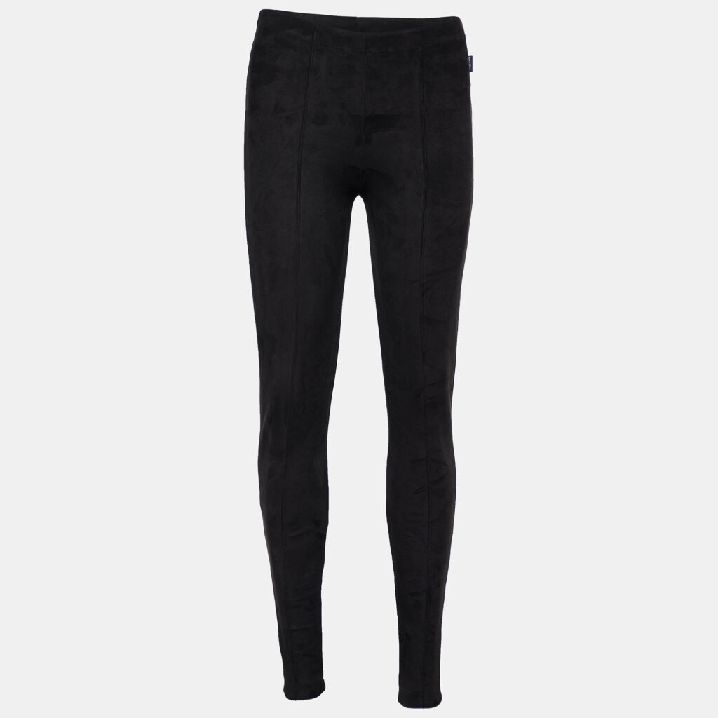 luxury-women-max-mara-used-clothes-p751139-006 Max Mara Black Faux Suede Leggings S