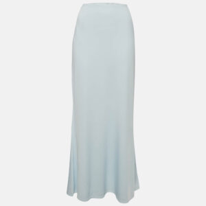 Meshki Blue Jersey Maxi Skirt XL