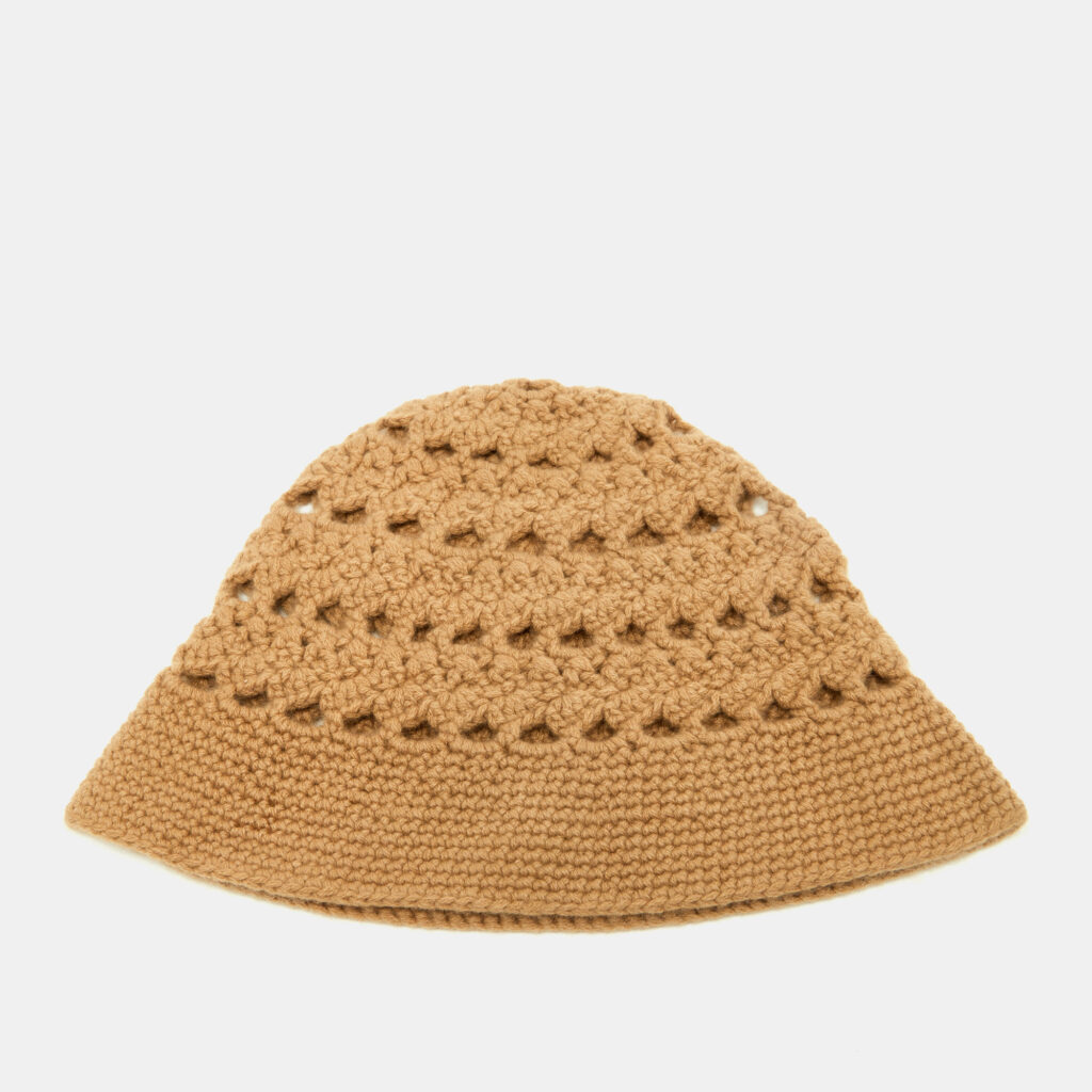 luxury-women-michael-kors-used-accessories-p1131044-002 Michael Kors Brown Crochet Cashmere Beanie M