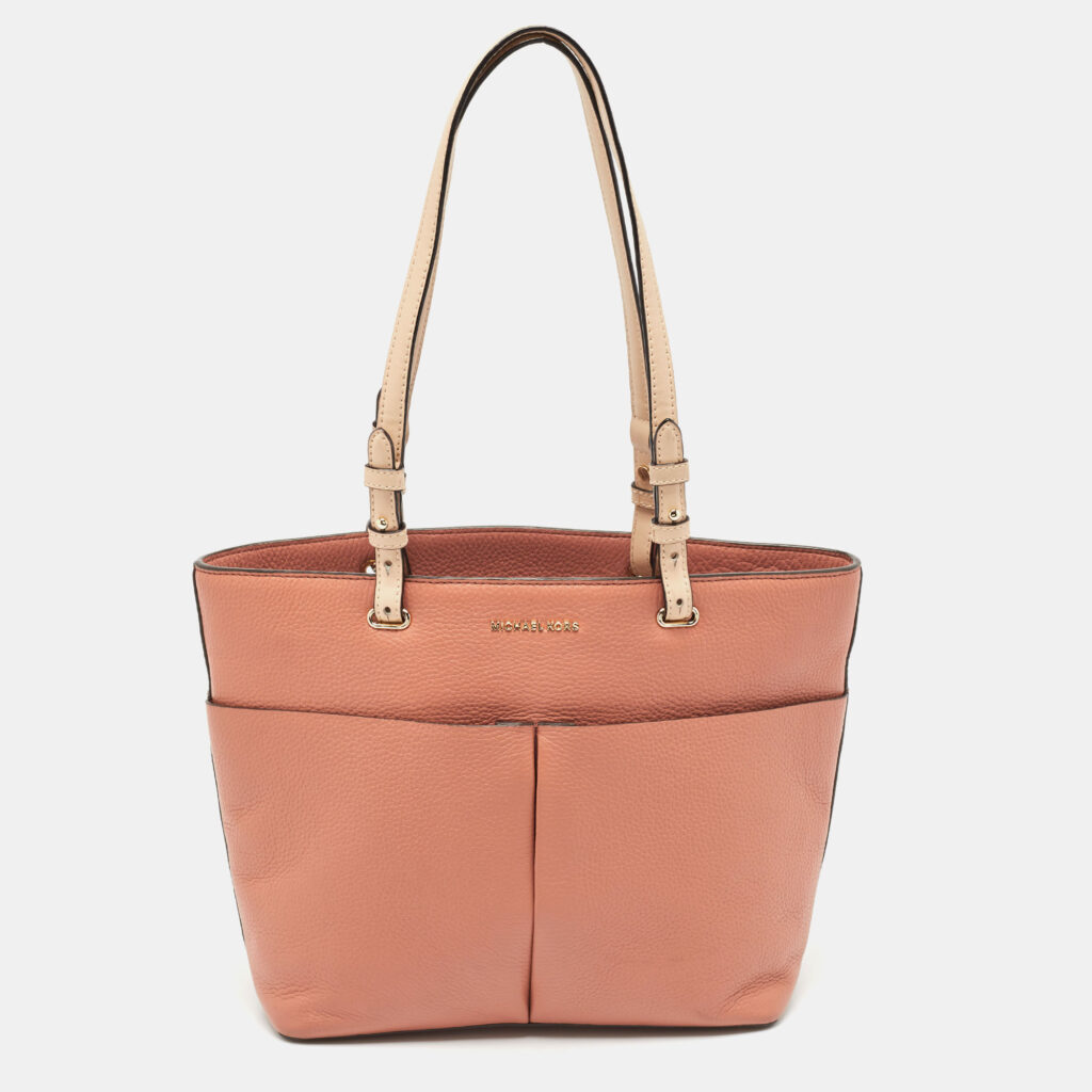 luxury-women-michael-kors-used-handbags-p1104562-012 Michael Kors Blush Red Leather Bedford Tote