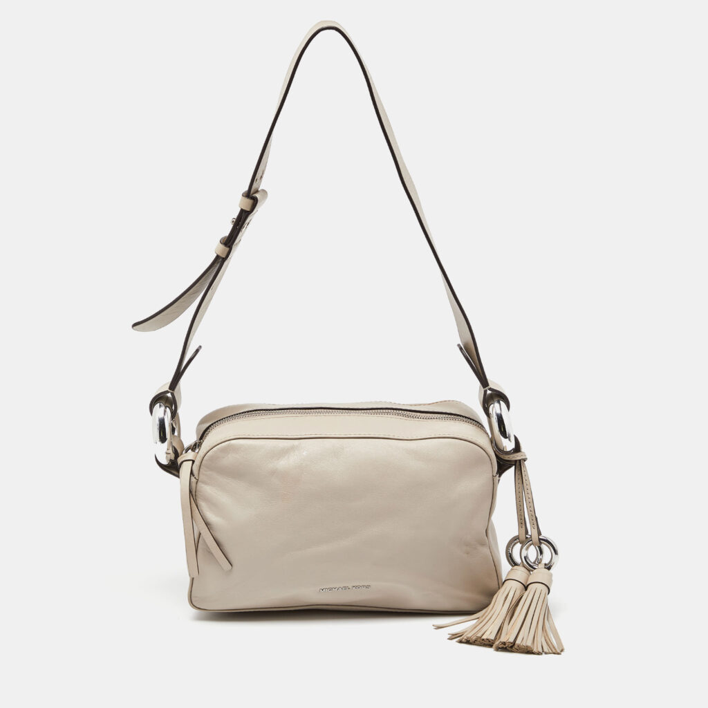 luxury-women-michael-kors-used-handbags-p900996-012 Michael Kors Beige Leather Grand Shoulder Bag
