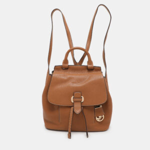 MICHAEL Michael Kors Brown Leather Medium Romy Backpack