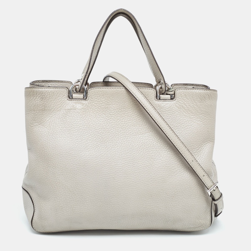 luxury-women-michael-michael-kors-used-handbags-p928386-1706503831-008 MICHAEL Michael Kors Grey Leather Anabelle Tote
