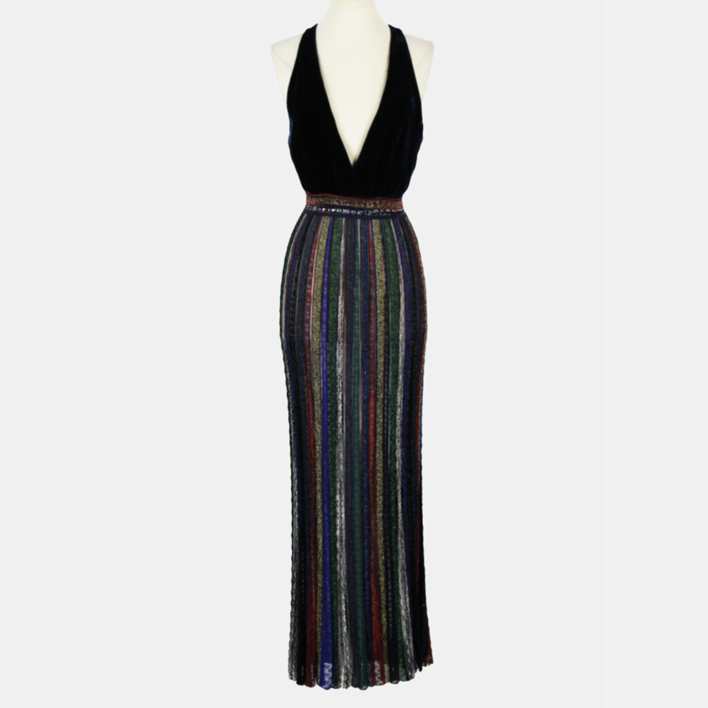 Screenshot Missoni Multicolor Sleeveless Maxi Dress IT 40