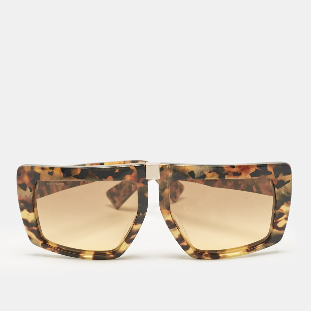 luxury-women-miu-miu-used-accessories-p1077198-001 Miu Miu Havana/Brown Gradient SMU05O Rectangle Sunglasses