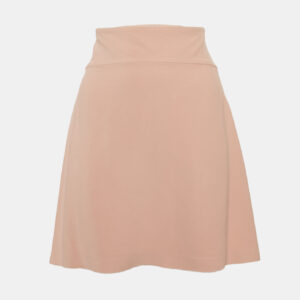 Miu Miu Pink Crepe Mini Skirt S