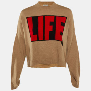 Moncler Brown Wool & Cashmere Jumper S