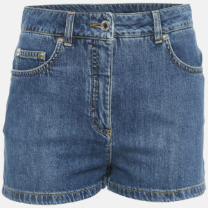 Moschino Couture Blue Denim Shorts S