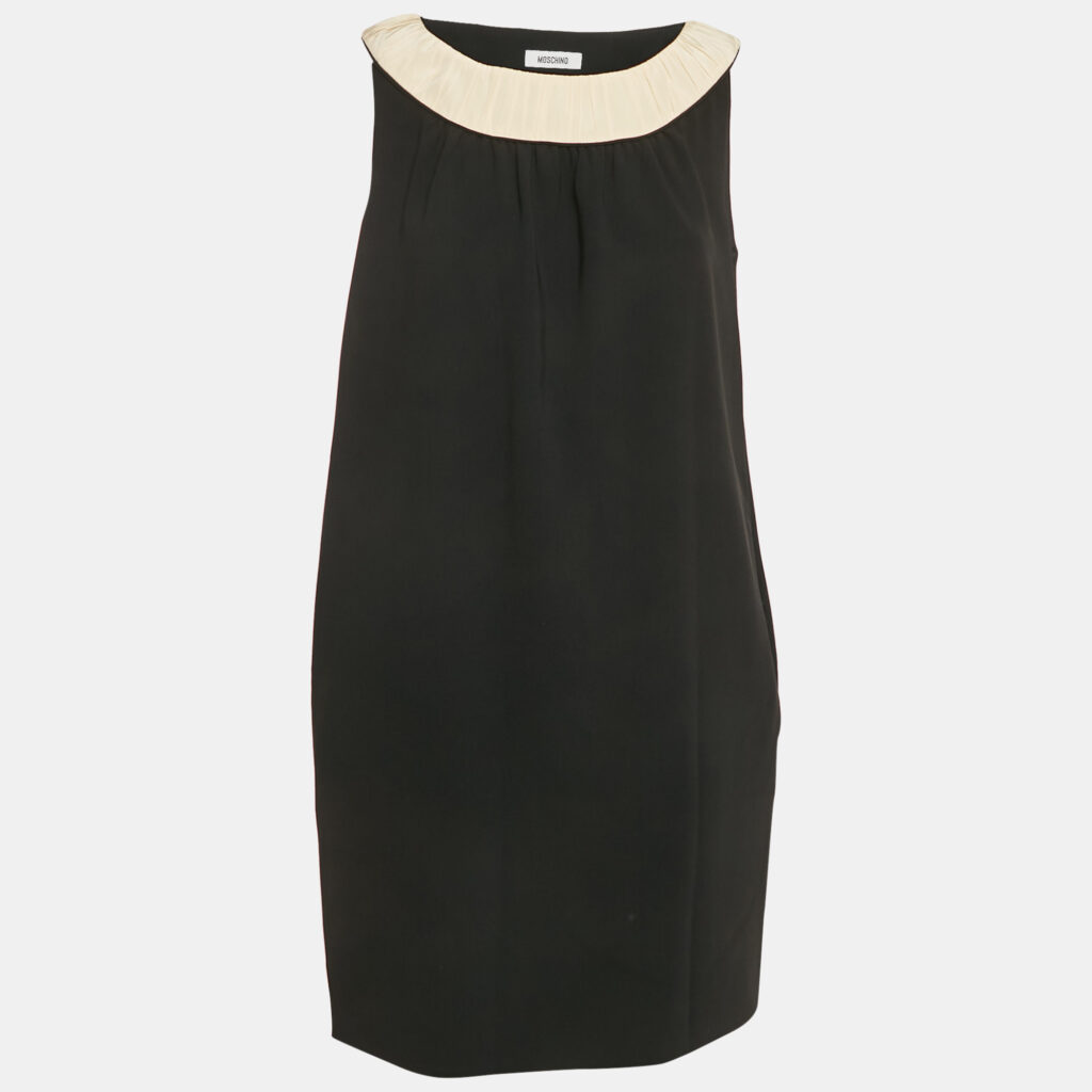 luxury-women-moschino-used-clothes-p1169936-004 Moschino Black Chiffon Sleeve;es