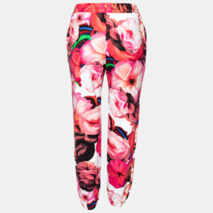 MSGM Multicolor Printed Cotton Track Pants S