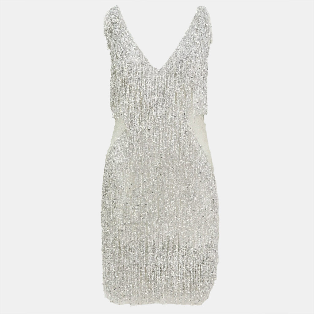 luxury-women-naeem-khan-new-clothes-p1024710-001 Naeem Khan Gatsby Tassel Embellished Short Dress M