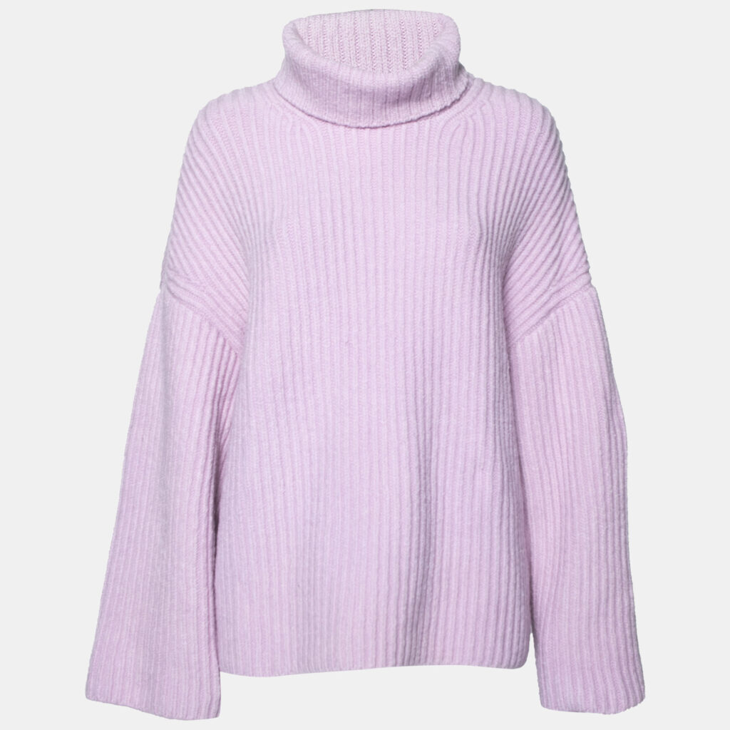 luxury-women-nanushka-new-clothes-p627537-001-1 Nanushka Purple Wool Knit Turtle Neck Oversized Jumper S