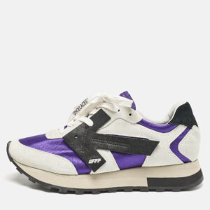 Off-White Multicolor Nylon and Suede HG Runner Sneakers Size 39