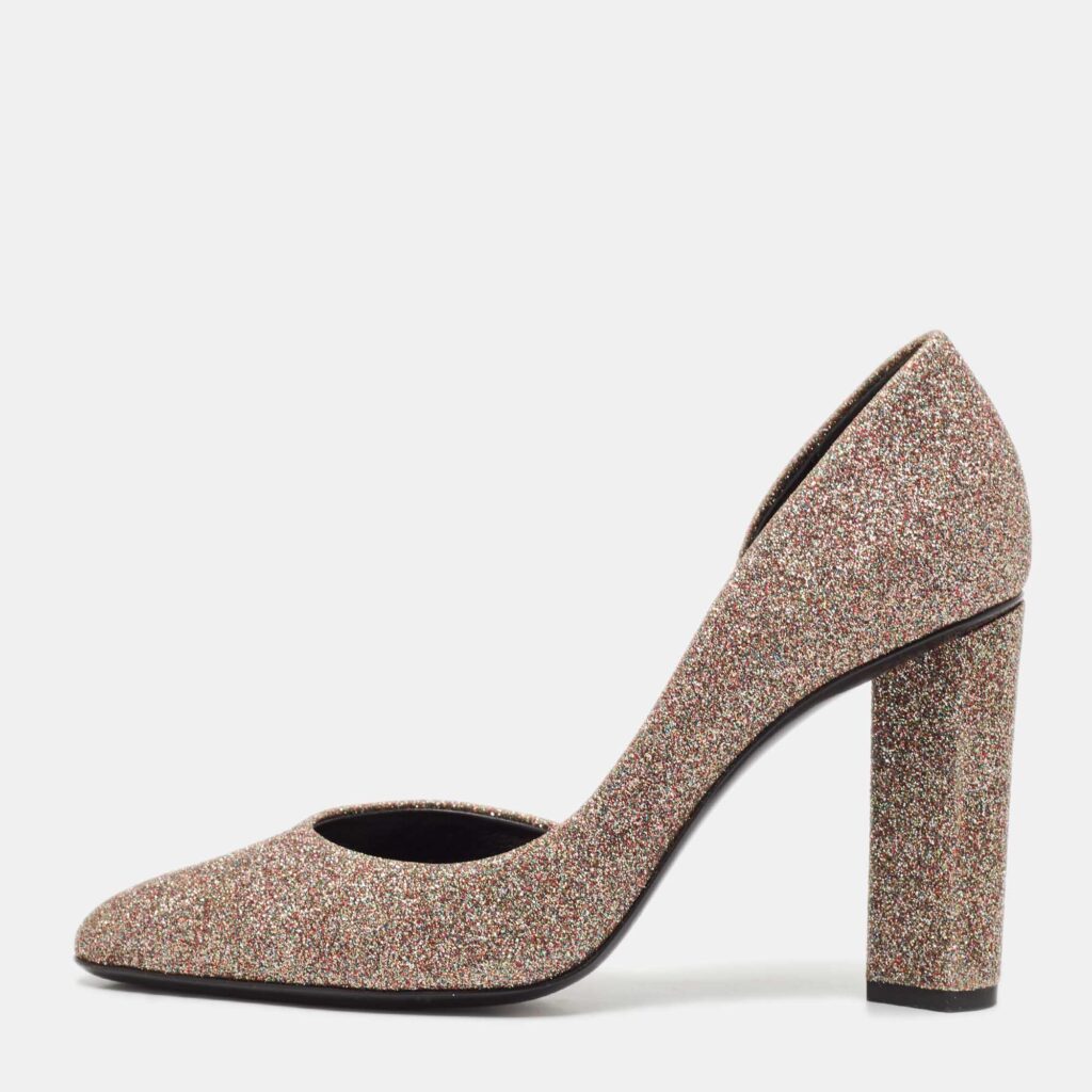 luxury-women-pierre-hardy-used-shoes-p1109729-003 Pierre Hardy Multicolor Glitter D'orsay Pumps Size 37