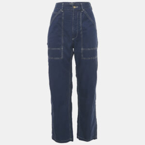 Polo Ralph Lauren Blue Contrast Trim Cotton Jeans S Waist 28"