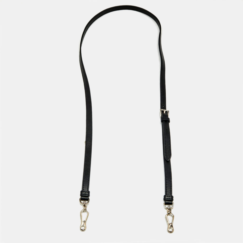 luxury-women-prada-used-accessories-p1166726-003 Prada Navy Blue Leather Adjustable Shoulder Bag Strap