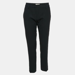 Prada Black Gabardine Trousers M