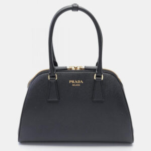 Prada Black Leather Handbag