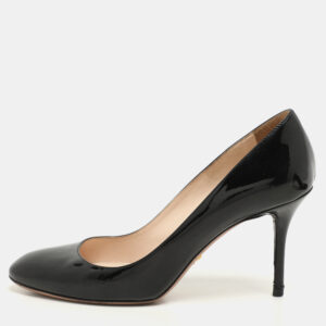 Prada Black Patent Leather Pumps Size 39