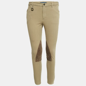 Ralph Lauren Green Cotton Drill Breeches Pants M