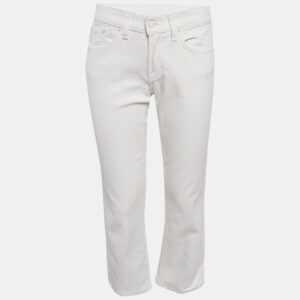 Ralph Lauren Black Label White Logo Embroidered Denim Jeans M Waist 28"