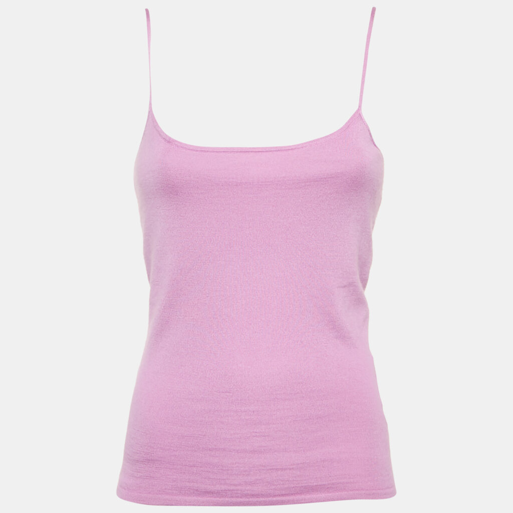 luxury-women-ralph-lauren-used-clothes-p1155172-002 Ralph Lauren Purple Cashmere Knit Camisole M