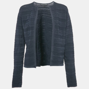 Ralph Lauren Navy Blue Knit Open Front Cardigan XL