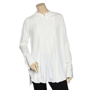 Ralph Lauren Cream Cotton Tunic Blouse M