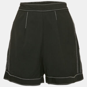 RED Valentino Black Wool Blend Short M