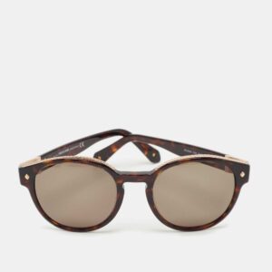 Roberto Cavalli Tortoise Brown RC956S Round Sunglasses