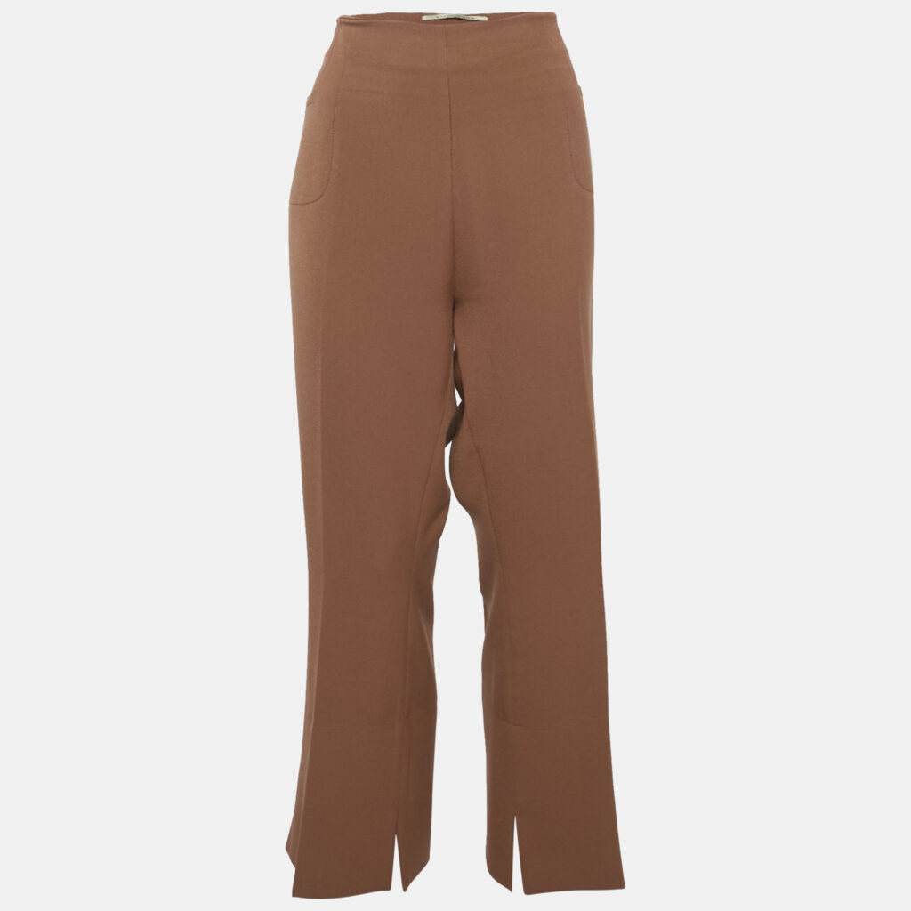 luxury-women-roland-mouret-used-clothes-p1162139-002 Roland Mouret Brown Crepe Trousers XL