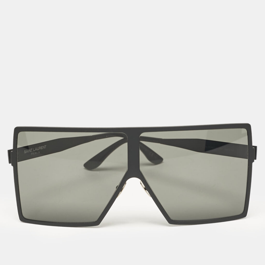 luxury-women-saint-laurent-paris-used-accessories-p1073515-003 Saint Laurent Black SL182 Betty Shield Sunglasses