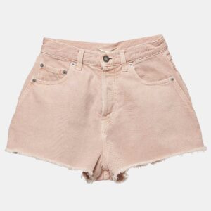 Saint Laurent Vintage Pink Denim Shorts S Waist 24"