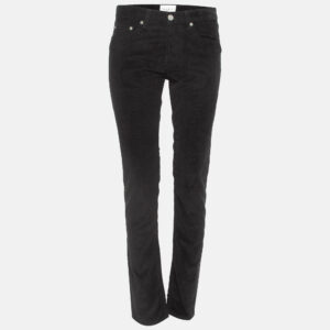 Sandro Black Corduroy Spector Trousers M Waist 29"