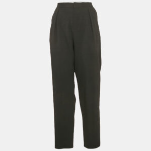 See by Chloe Black Crepe Trousers L