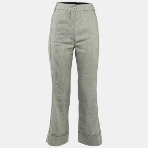 Sportmax Blue Linen Blend Trousers M