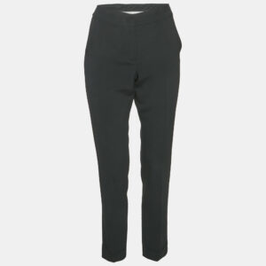 Sportmax Black Crepe Trousers M