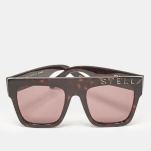 Stella McCartney Havana Brown SC0170S Square Sunglasses