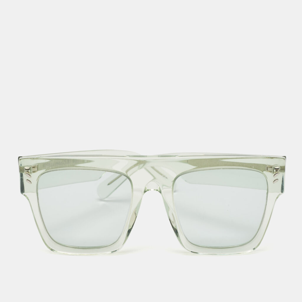 Stella McCartney Light Green SC0119S Square Sunglasses