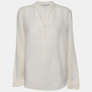 Stella McCartney Cream SIlk Top XS