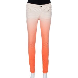 Stella McCartney Ombre Denim Zip Detail Jeans M