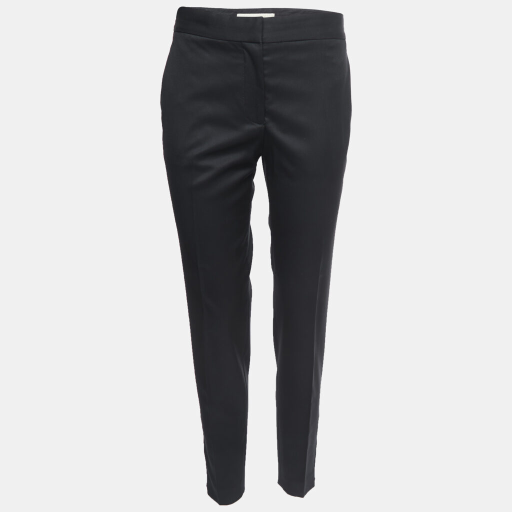luxury-women-stella-mccartney-used-clothes-p847200-001 Stella McCartney Black Wool Straight Fit Pants M